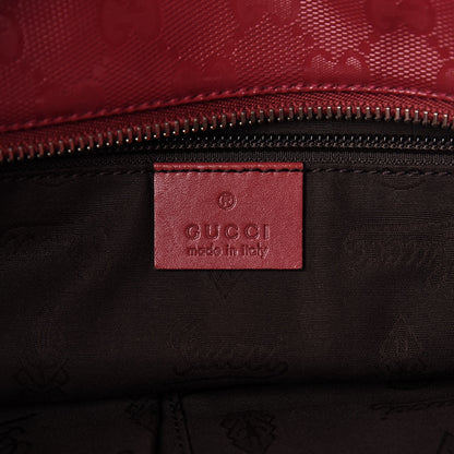 Gucci Imprime Monogram Medium Zippered Shopping Tote Rose Blush 6 of 10