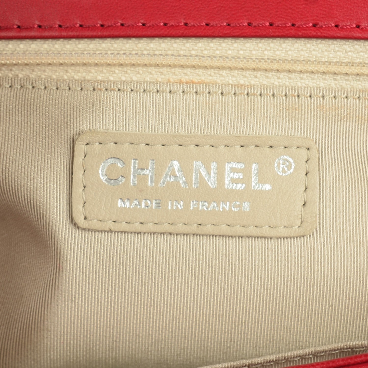 Chanel Lambskin Perforated New Medium Boy Flap Red 7 of 8