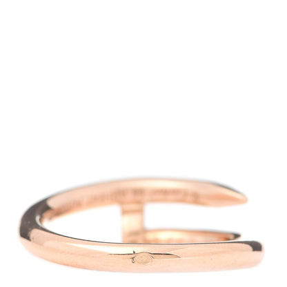 Cartier 18K Pink Gold Juste Un Clou Ring 55 7.25 3 of 4