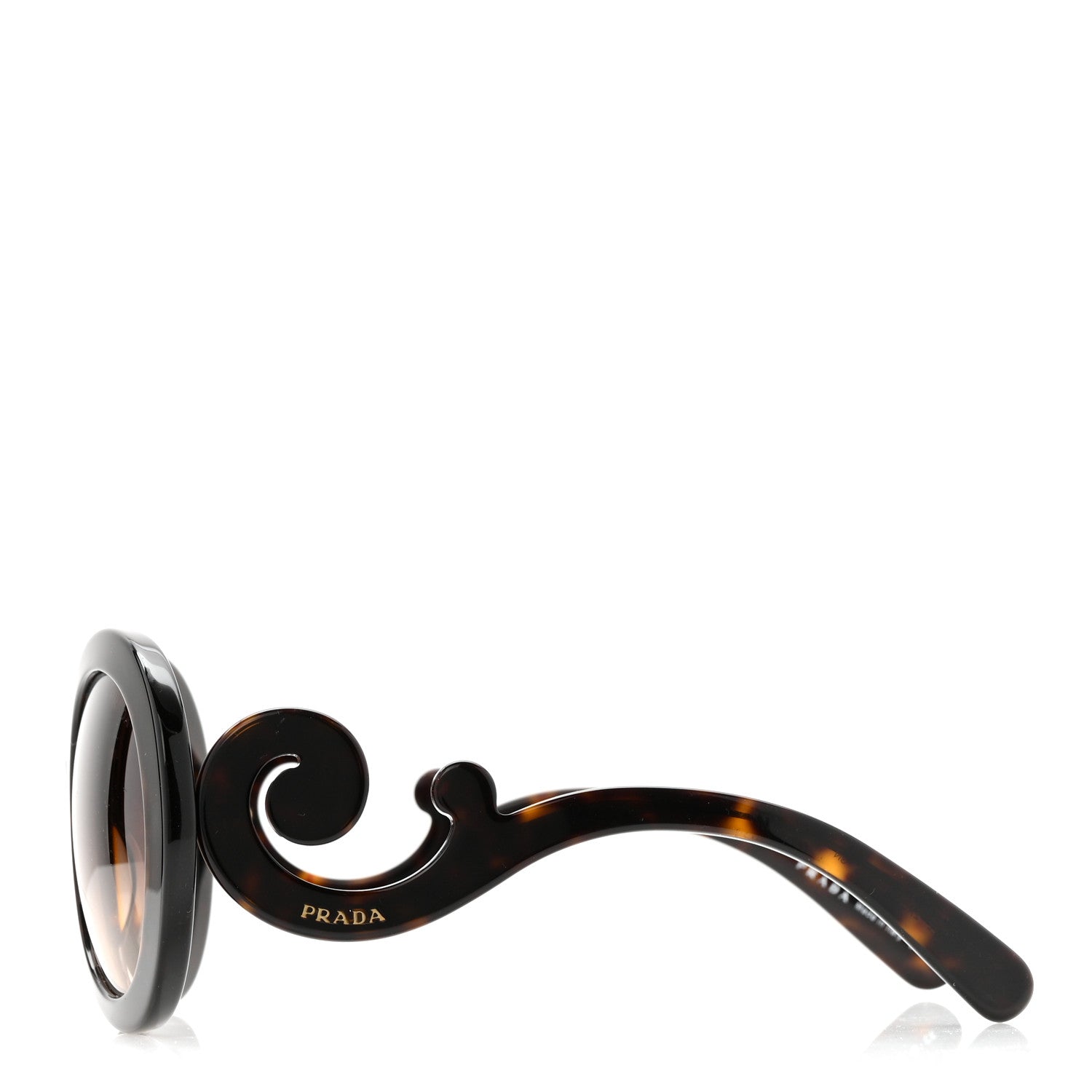 Prada Baroque Sunglasses SPR 27N Tortoise 1817903 – FASHIONPHILE