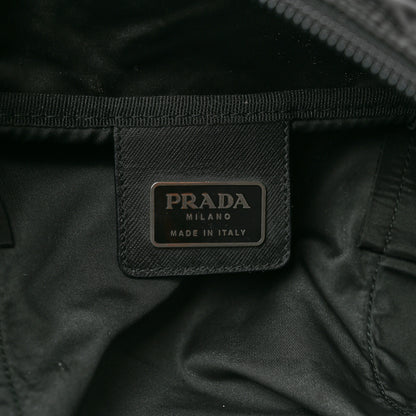 Prada Re-Nylon Saffiano Duffle Bag Black 5 of 13