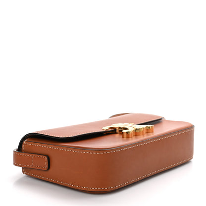 Celine Natural Calfskin Triomphe Shoulder Bag Tan 4 of 9