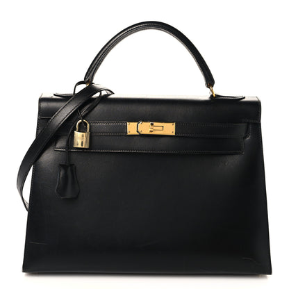 Hermes Box Kelly Sellier 32 Black 1 of 14