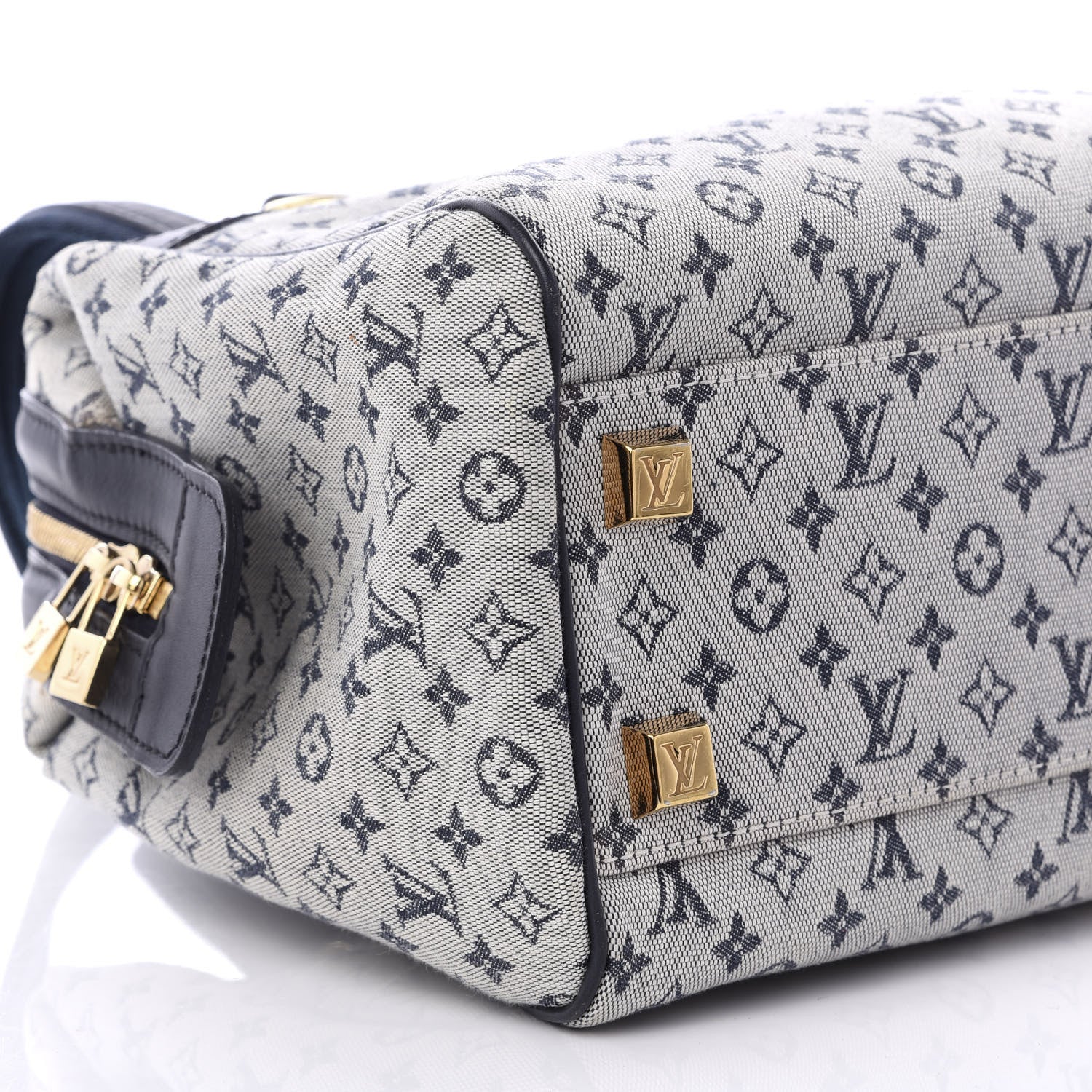 Louis Vuitton Mini Monogram Josephine PM Blue 5 of 8