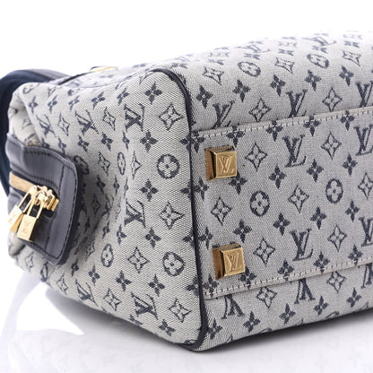 Louis Vuitton Mini Monogram Josephine PM Blue 5 of 8