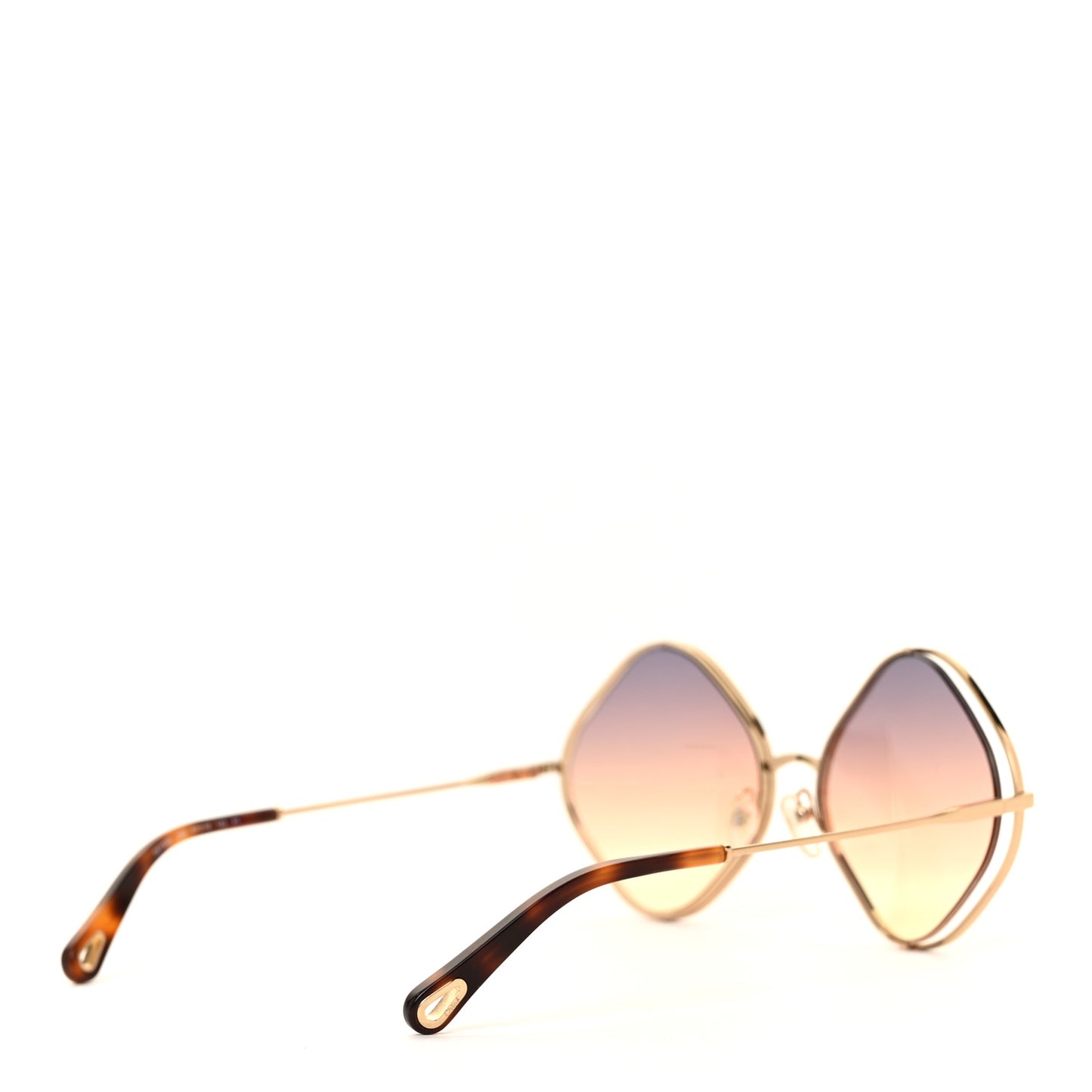 Metal Oversized Sunglasses CE159S Gold