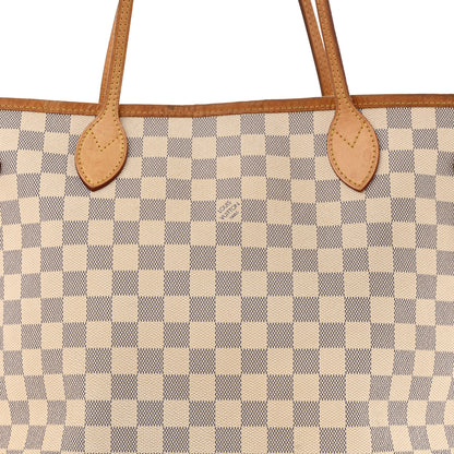 Louis Vuitton Damier Azur Neverfull MM 8 of 10