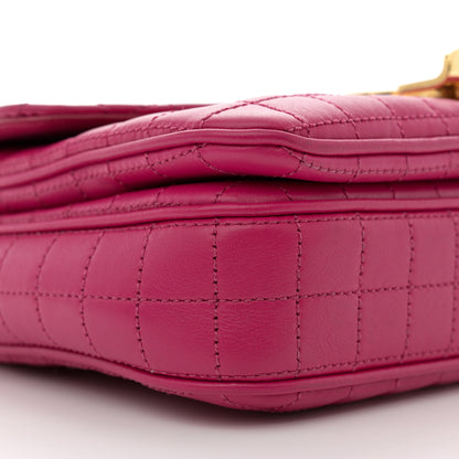 Celine Calfskin Quilted Small C Bag Pink 10 of 11