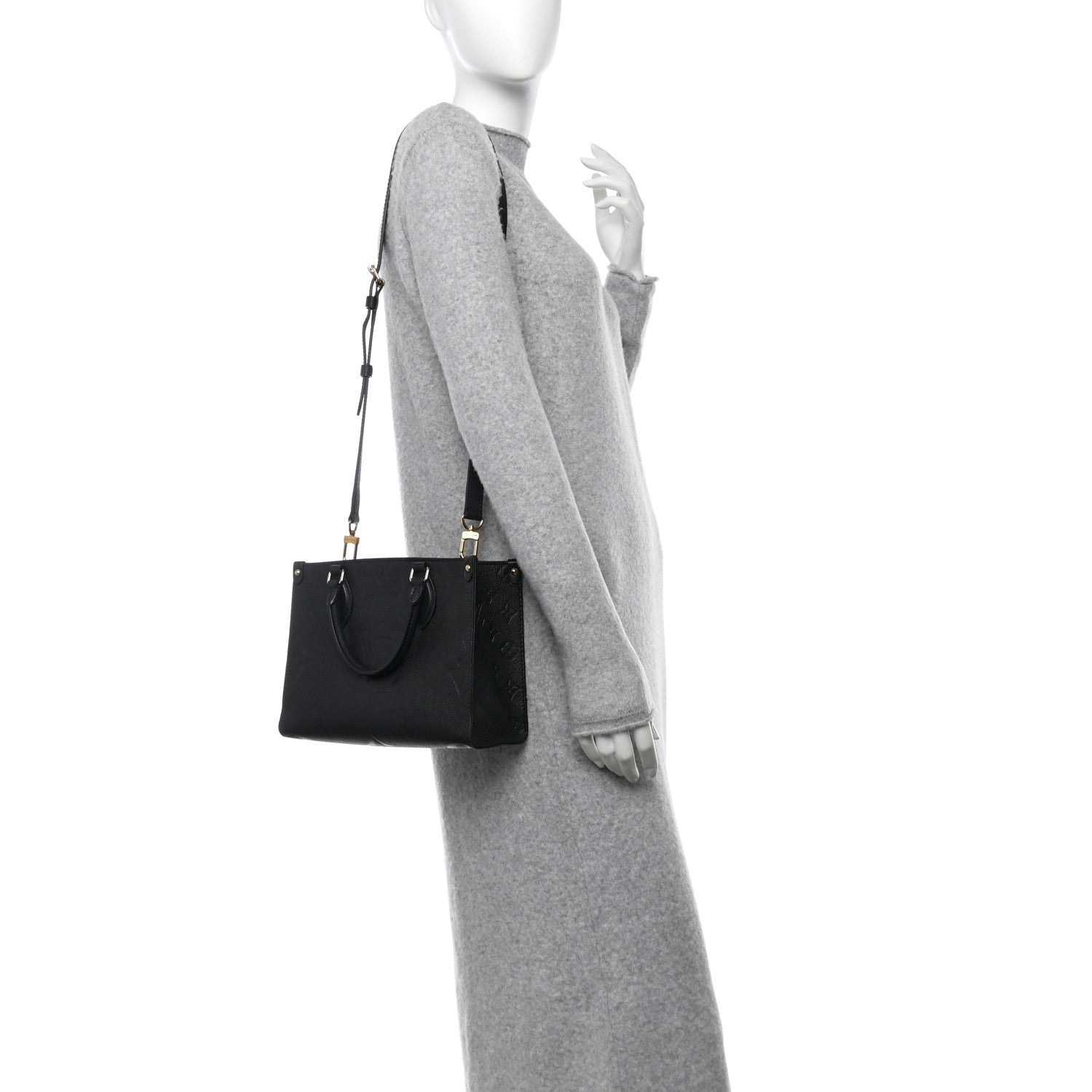 Louis Vuitton Empreinte Monogram Giant Onthego PM Black 2 of 12