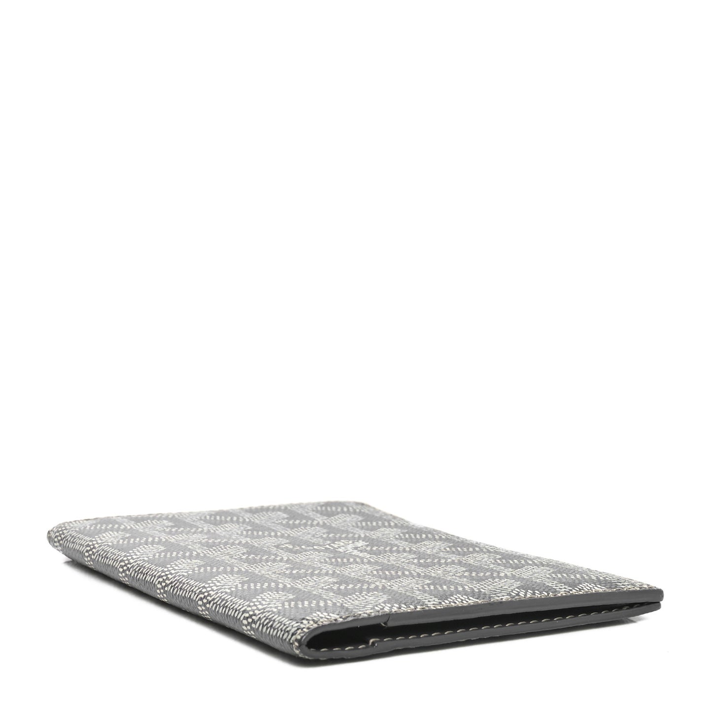 Goyardine Passport Wallet Grey