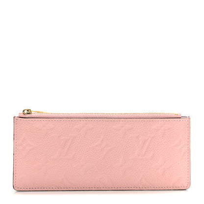 Louis Vuitton Empreinte Curieuse Wallet Zippered Insert Rose Ballerine 1 of 6