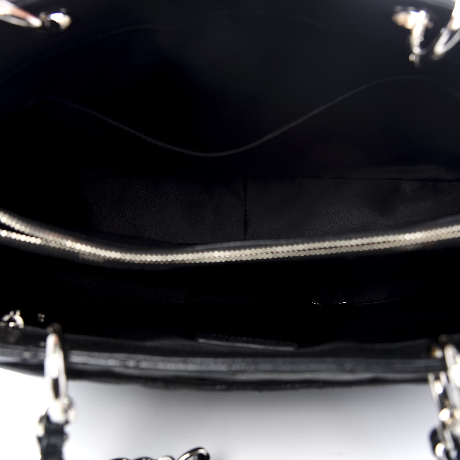 Chanel Caviar Quilted Grand Shopping Tote GST Black 4 of 8
