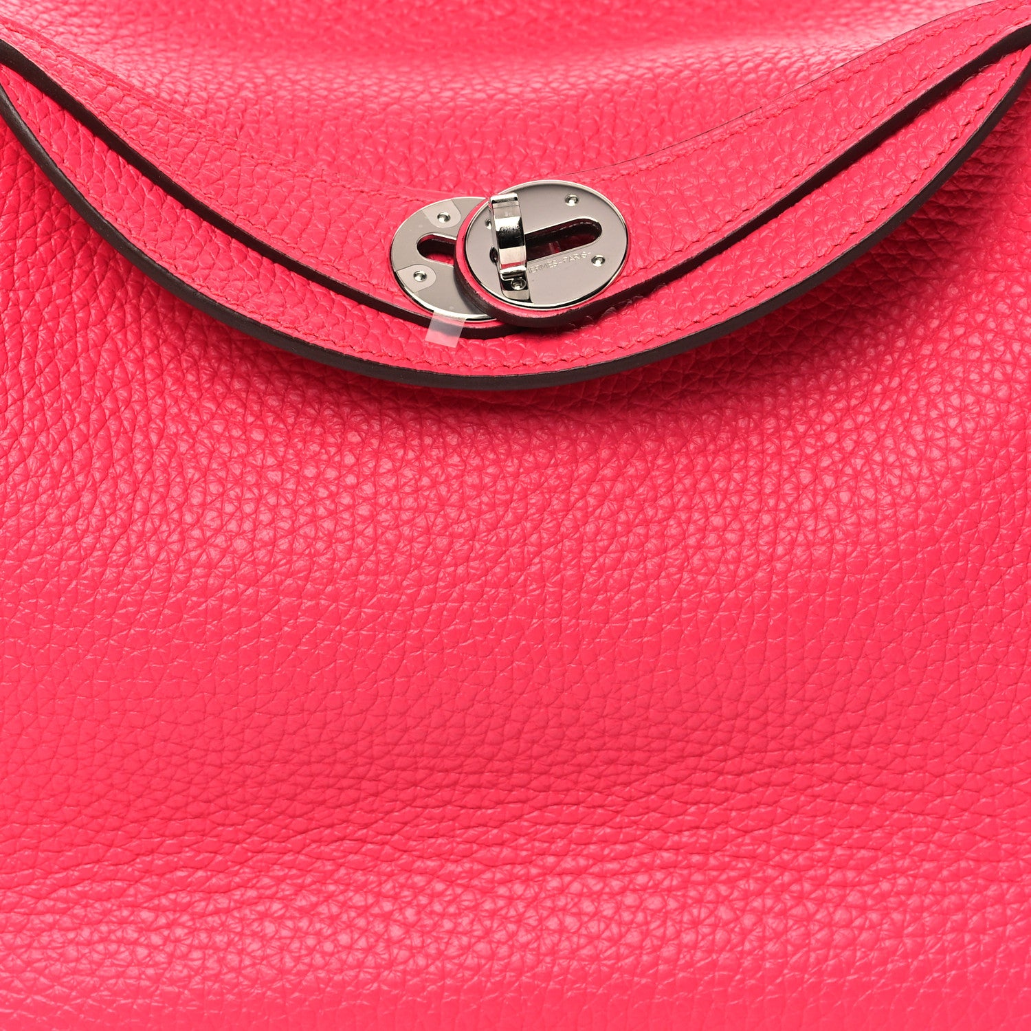 Hermes Taurillon Clemence Lindy 26 Rose Extreme 8 of 10