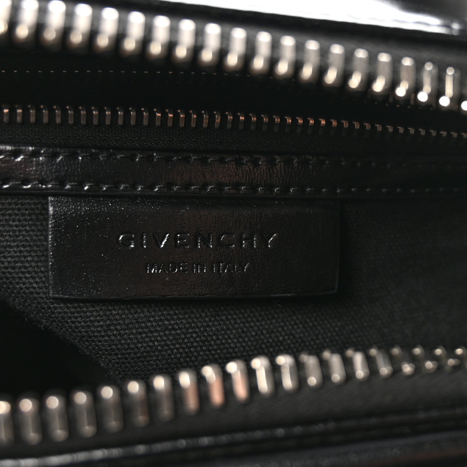 Givenchy Shiny Lord Calfskin Mini Antigona Black 6 of 10