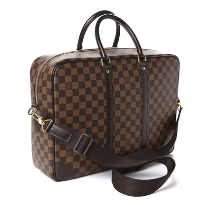 Louis Vuitton Damier Ebene Porte Documents Voyage GM 2 of 9