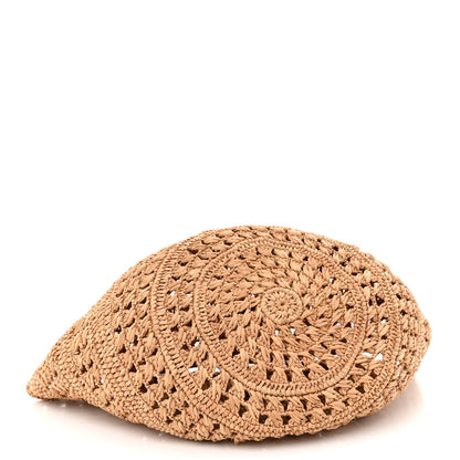 Saint Laurent Raffia Calfskin Small Panier Tote Naturel 4 of 12