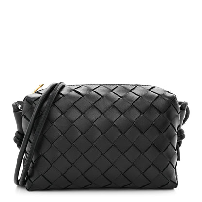 Bottega Veneta Nappa Intrecciato Mini Loop Camera Bag Black 1 of 10