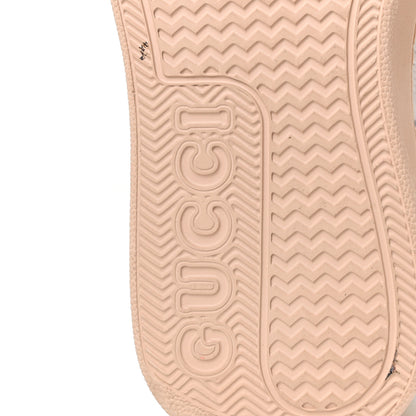 Gucci Calfskin GG Tennis Embossed Womens Platform 55mm Sneakers 37.5 White 8 of 11