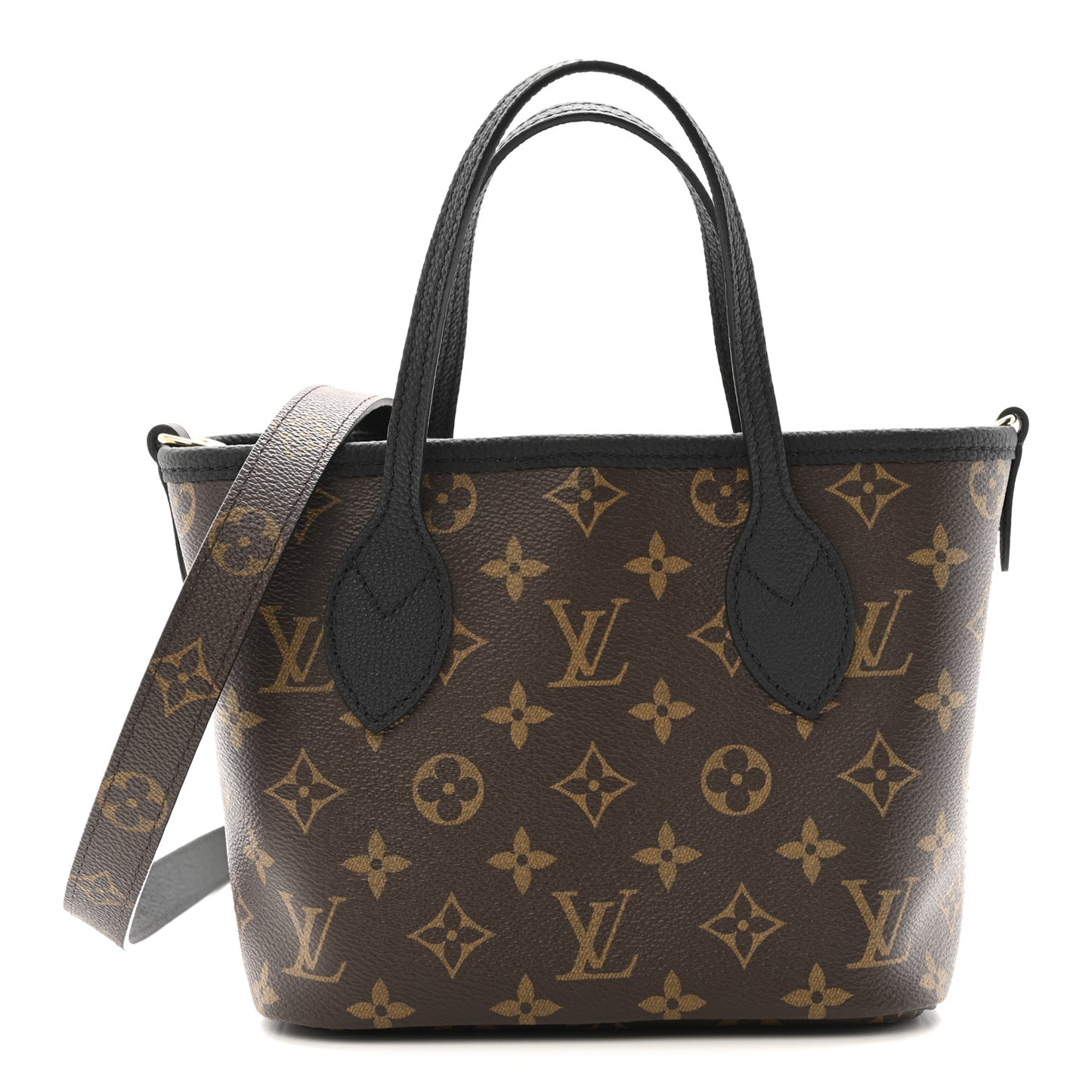 Monogram Neverfull Inside Out Bandouliere BB Black