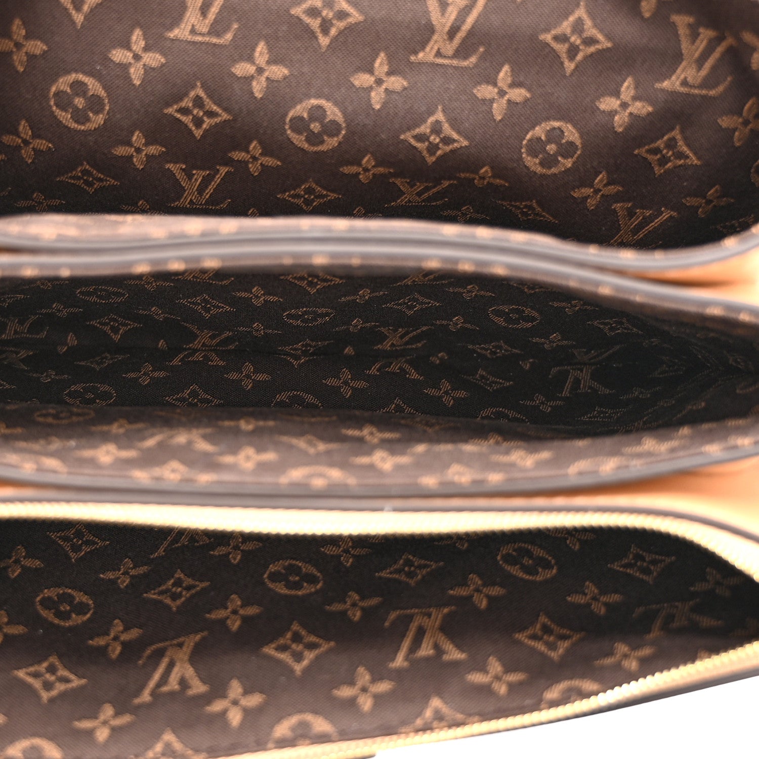 Louis Vuitton Calfskin Monogram Metal Rendez-Vous Camel 5 of 9