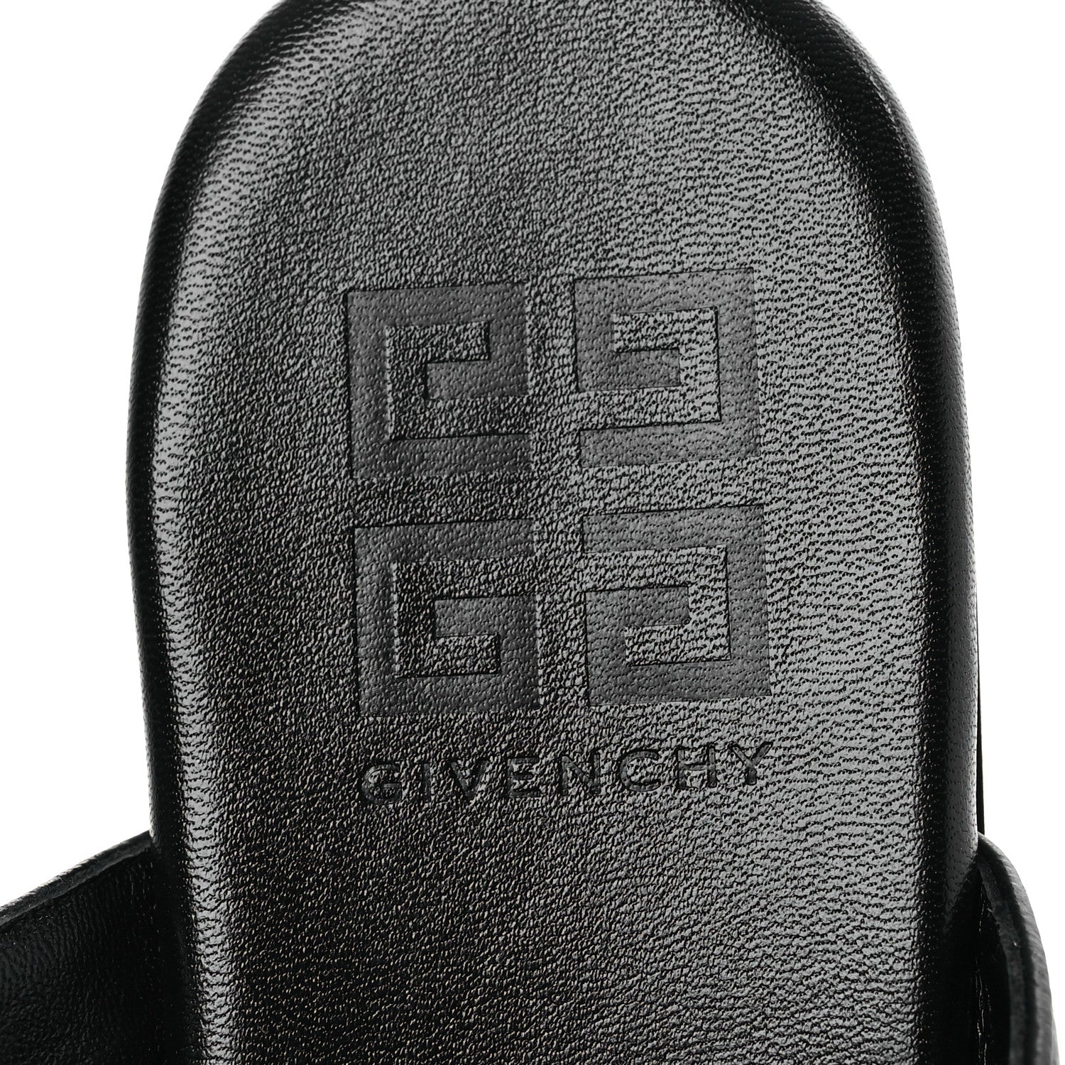 Givenchy Calfskin Dune Bedford Logo Mule Slides 36 Black 9 of 13