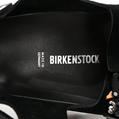 Christian Dior X BIRKENSTOCK Felted Wool Nubuck Calfskin Milano Sandal 41 Black 8 of 11