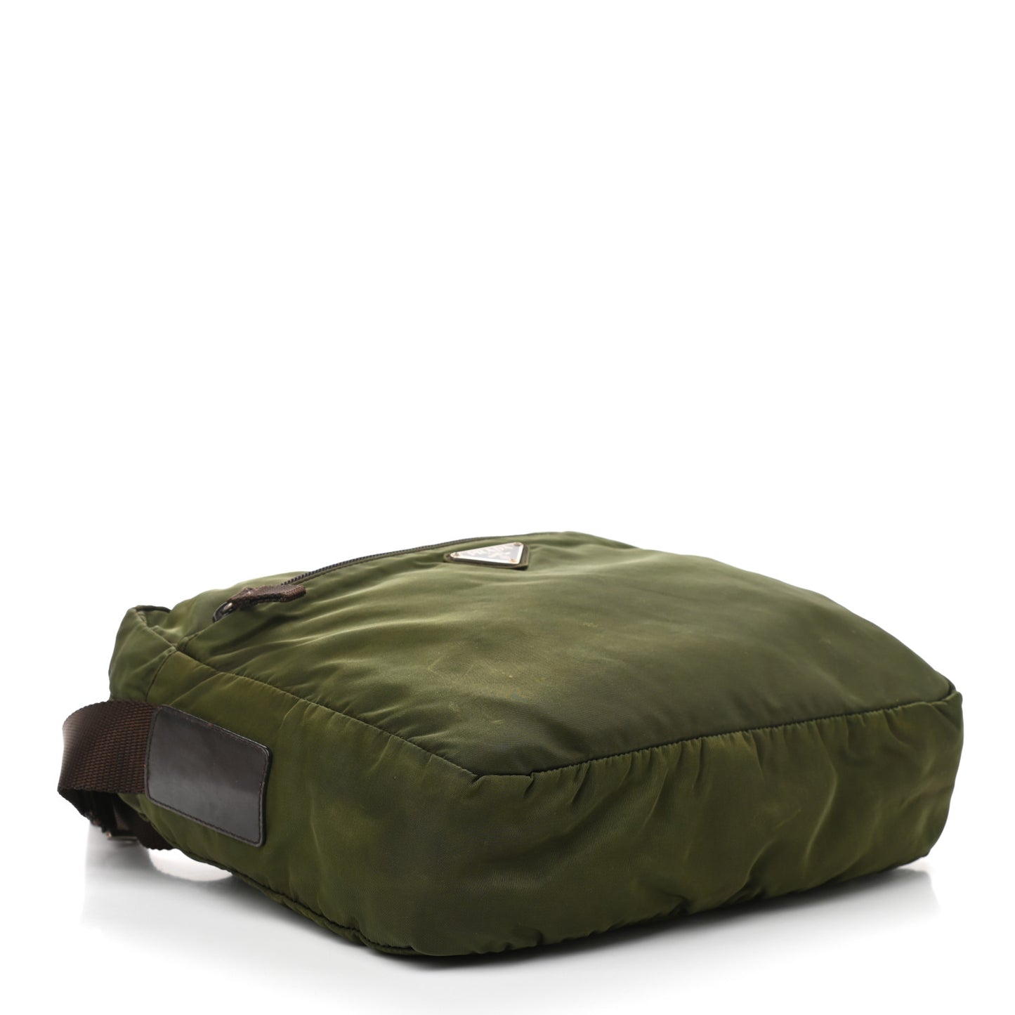 Nylon Vela Messenger Bag Ebano