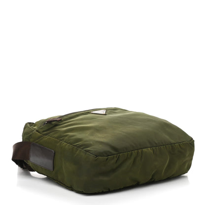 Prada Nylon Vela Messenger Bag Ebano 4 of 11