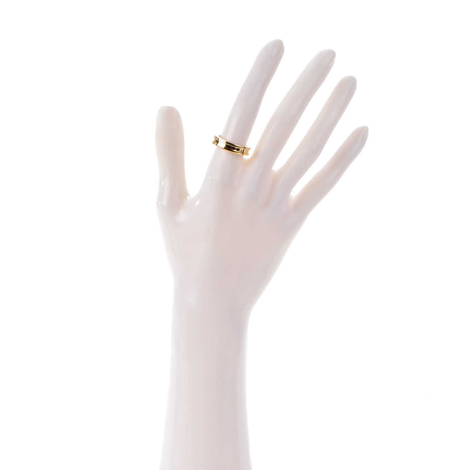 Bulgari 18K Yellow Gold B.Zero1 One-Band Ring 51 5.75 2 of 5