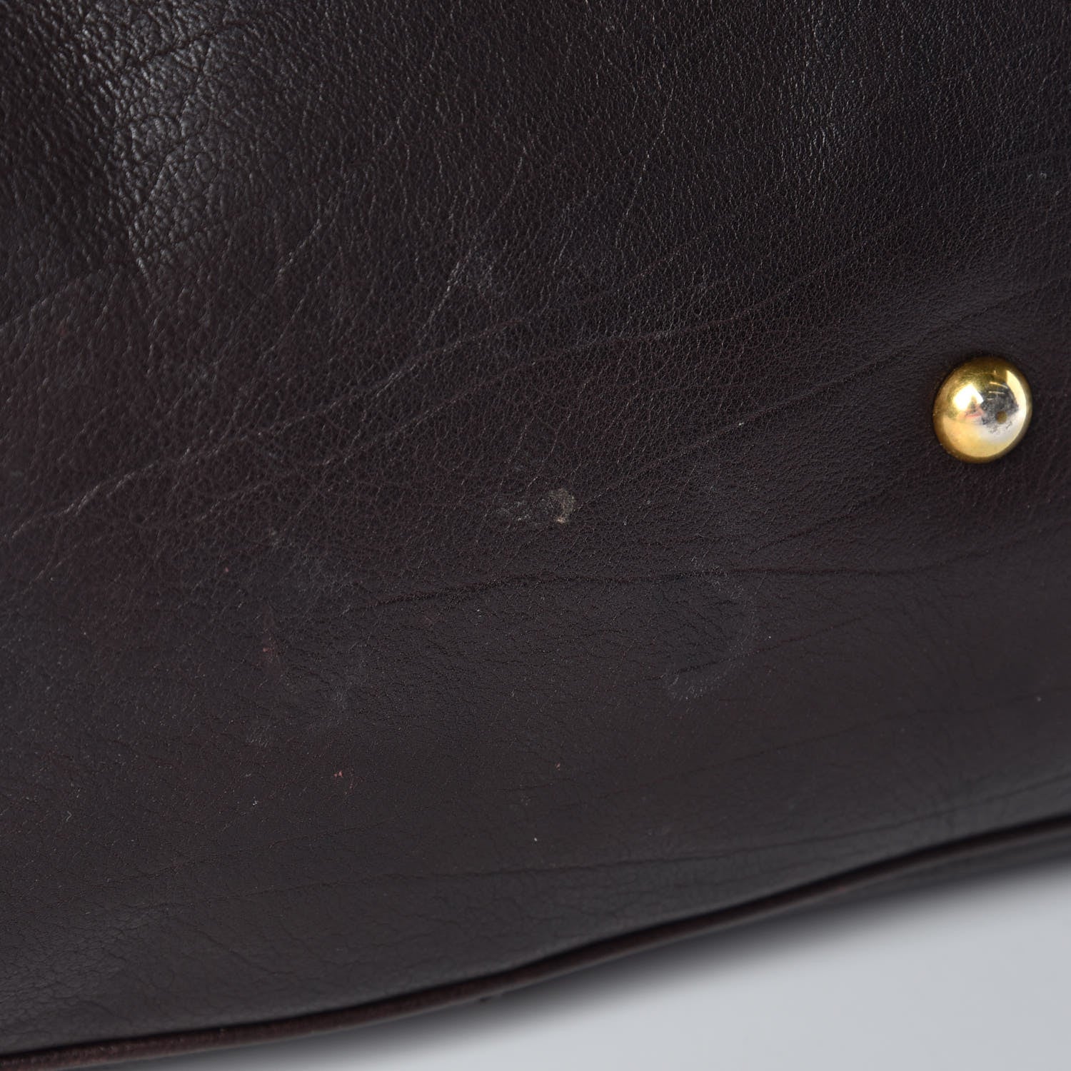 Saint Laurent Calfskin Medium Muse Dark Brown 15 of 26