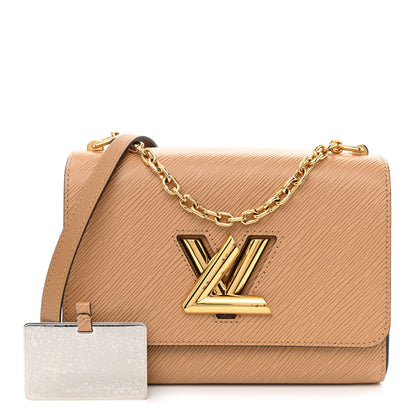 Louis Vuitton Epi Twist Shoulder Bag MM Camel 1 of 12