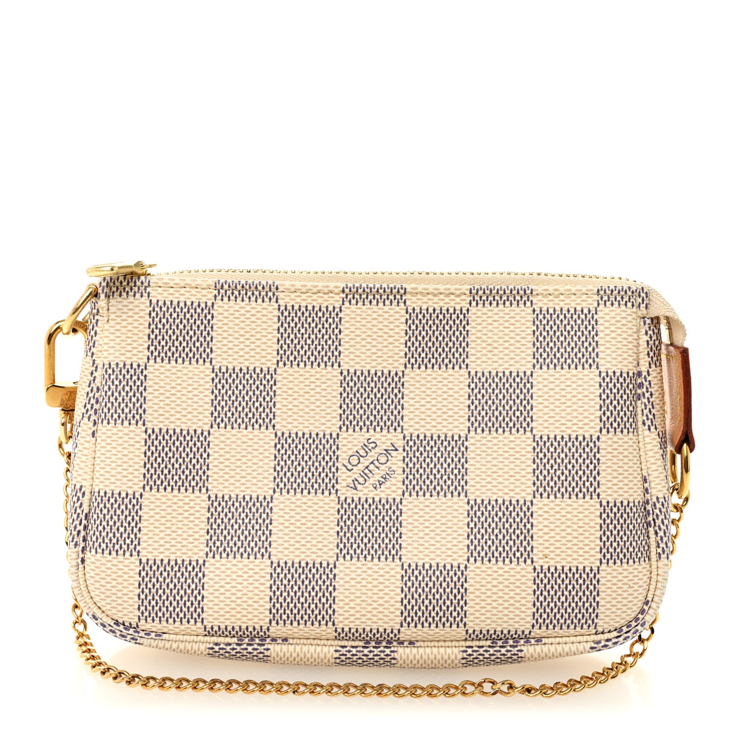 Louis Vuitton Damier Azur Mini Pochette Accessories 1 of 7