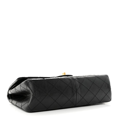 Chanel Aged Calfskin Quilted 2.55 Reissue 226 Flap Black 4 of 11