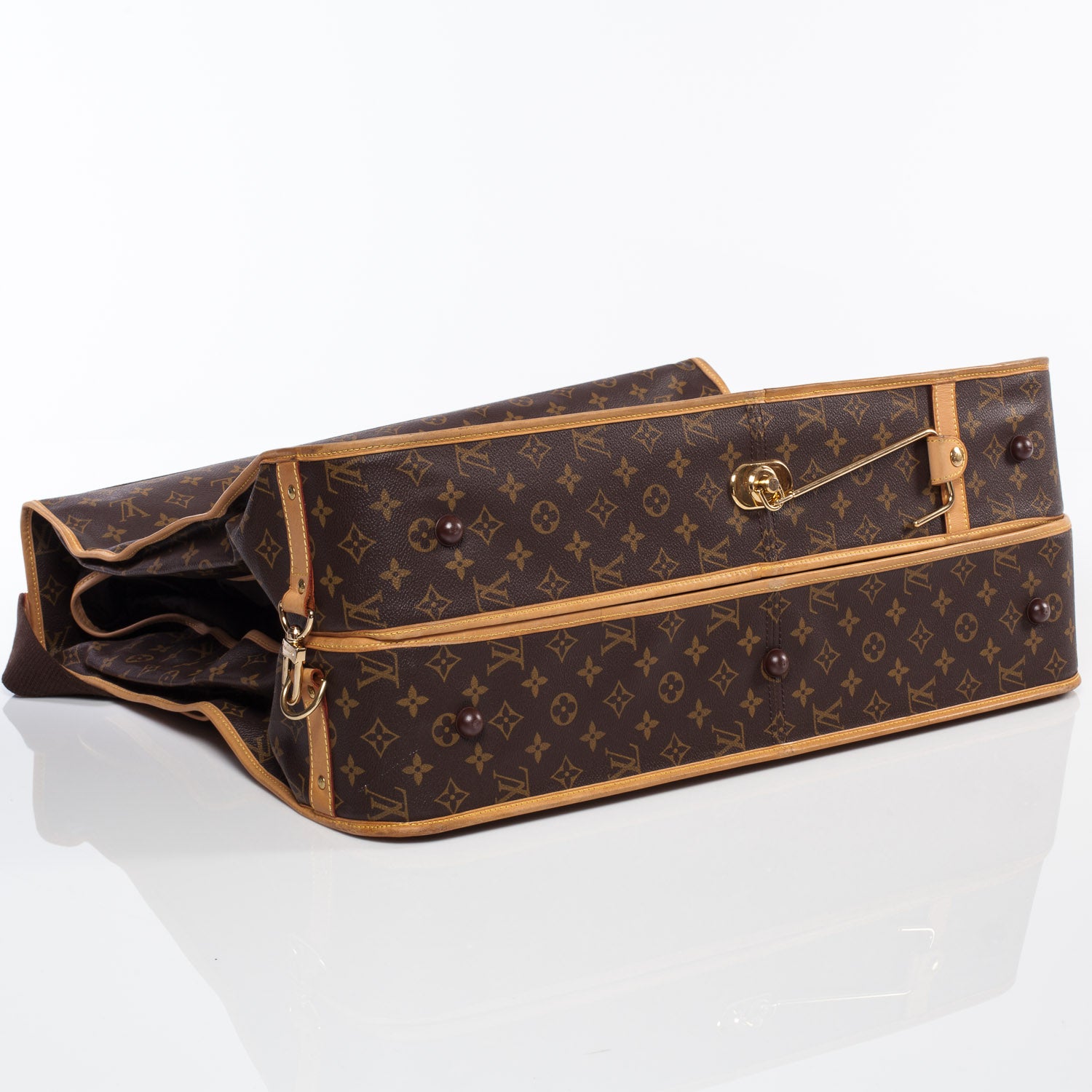 Louis Vuitton Monogram Garment Carrier 4 Hangers 9 of 14