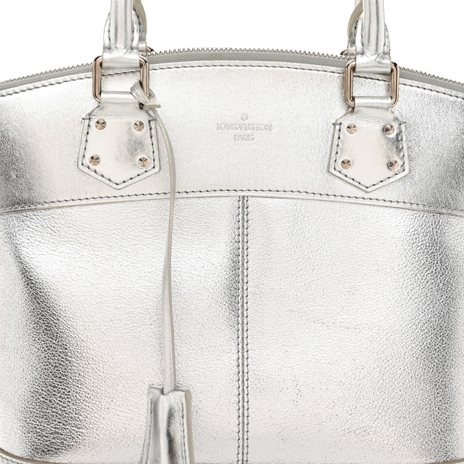 Louis Vuitton Suhali Lockit PM Silver 7 of 12