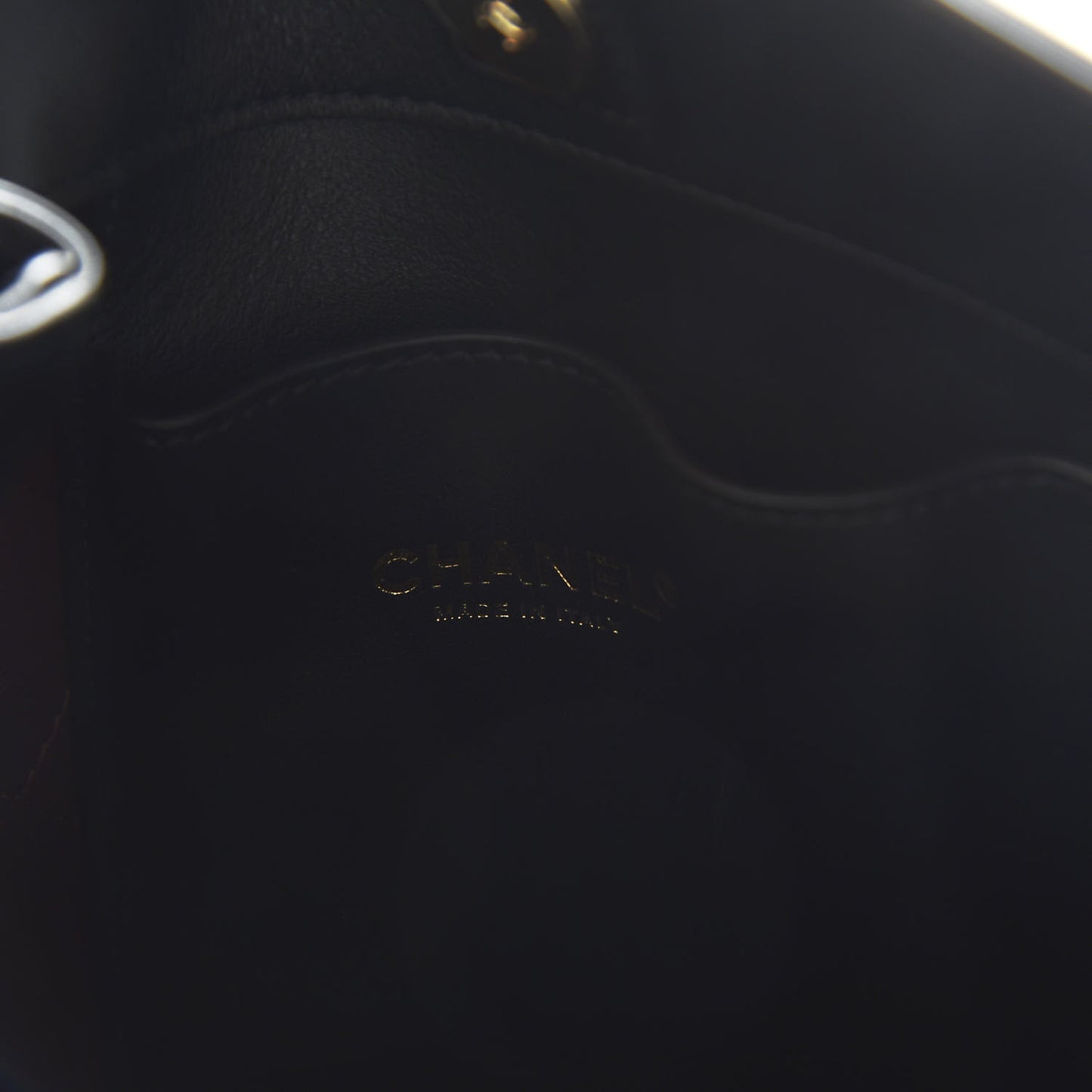 Calfskin Large Serial Shopper Tote Black