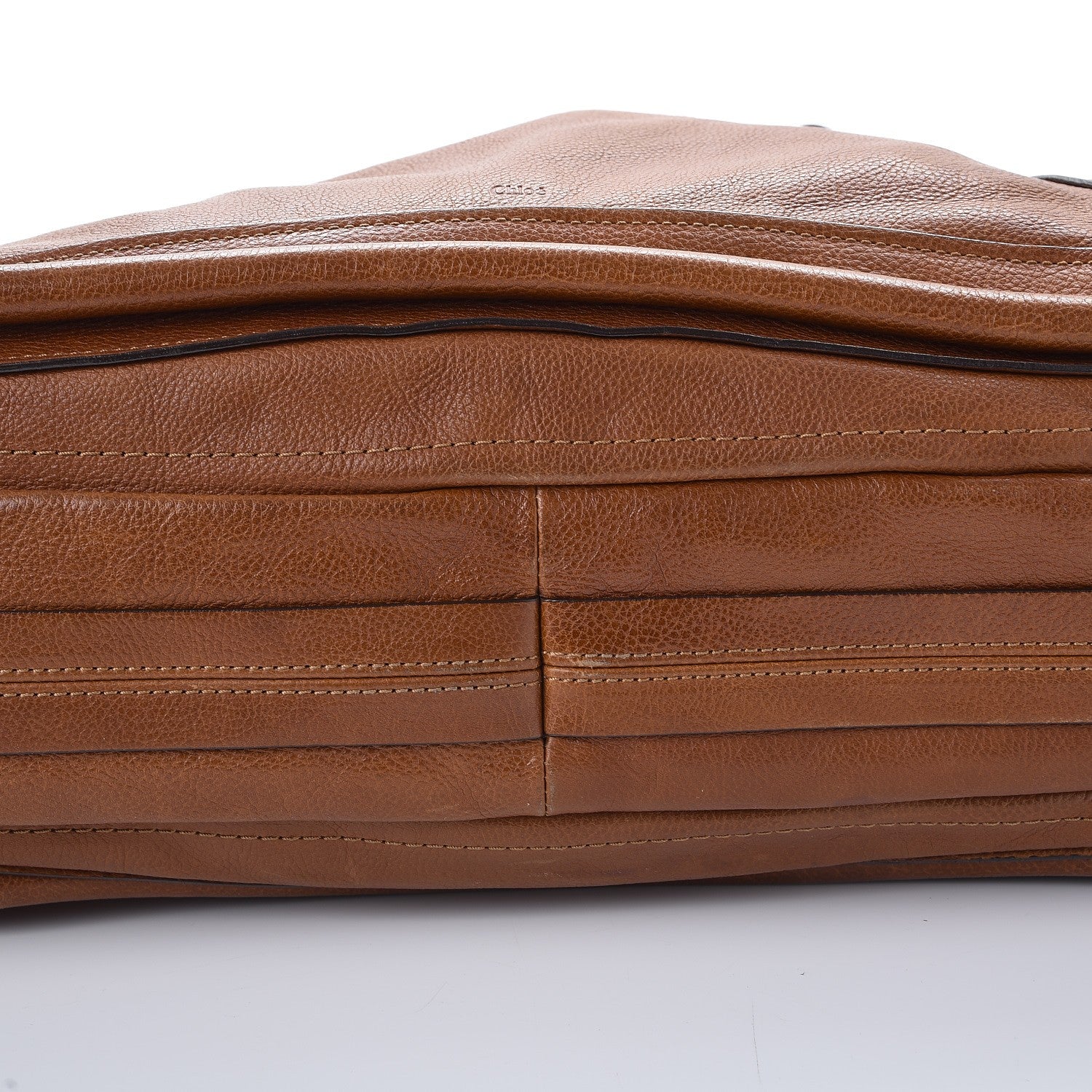 Chloe Calfskin Large Paraty Muscade 25 of 26