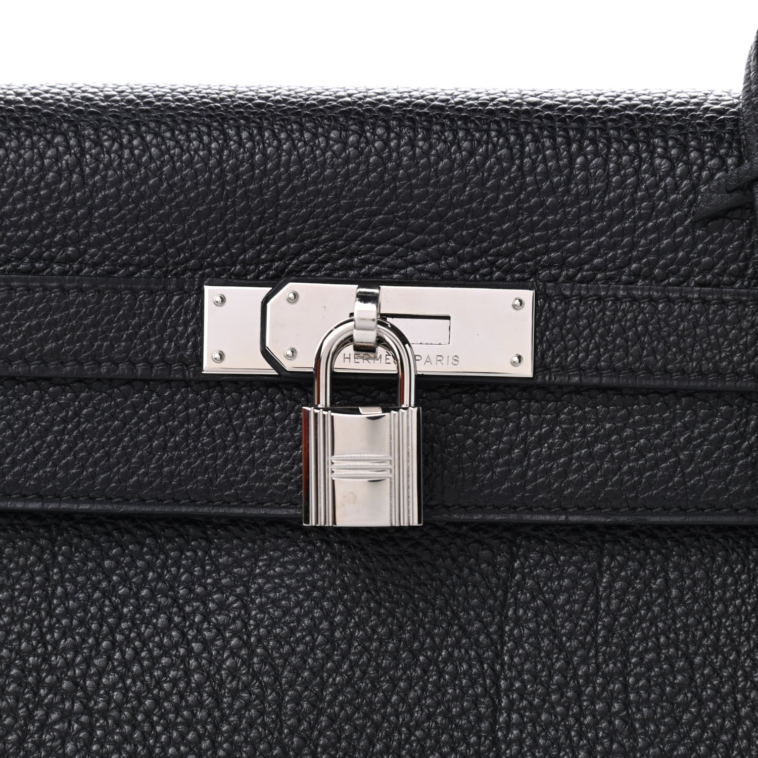 Hermes Togo Kelly Retourne 32 Black 9 of 9