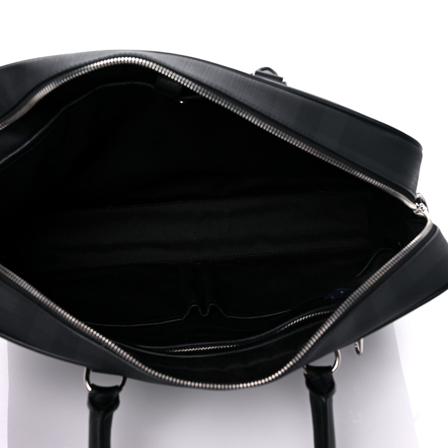 Burberry London Check Ainsworth Briefcase Dark Charcoal 5 of 8