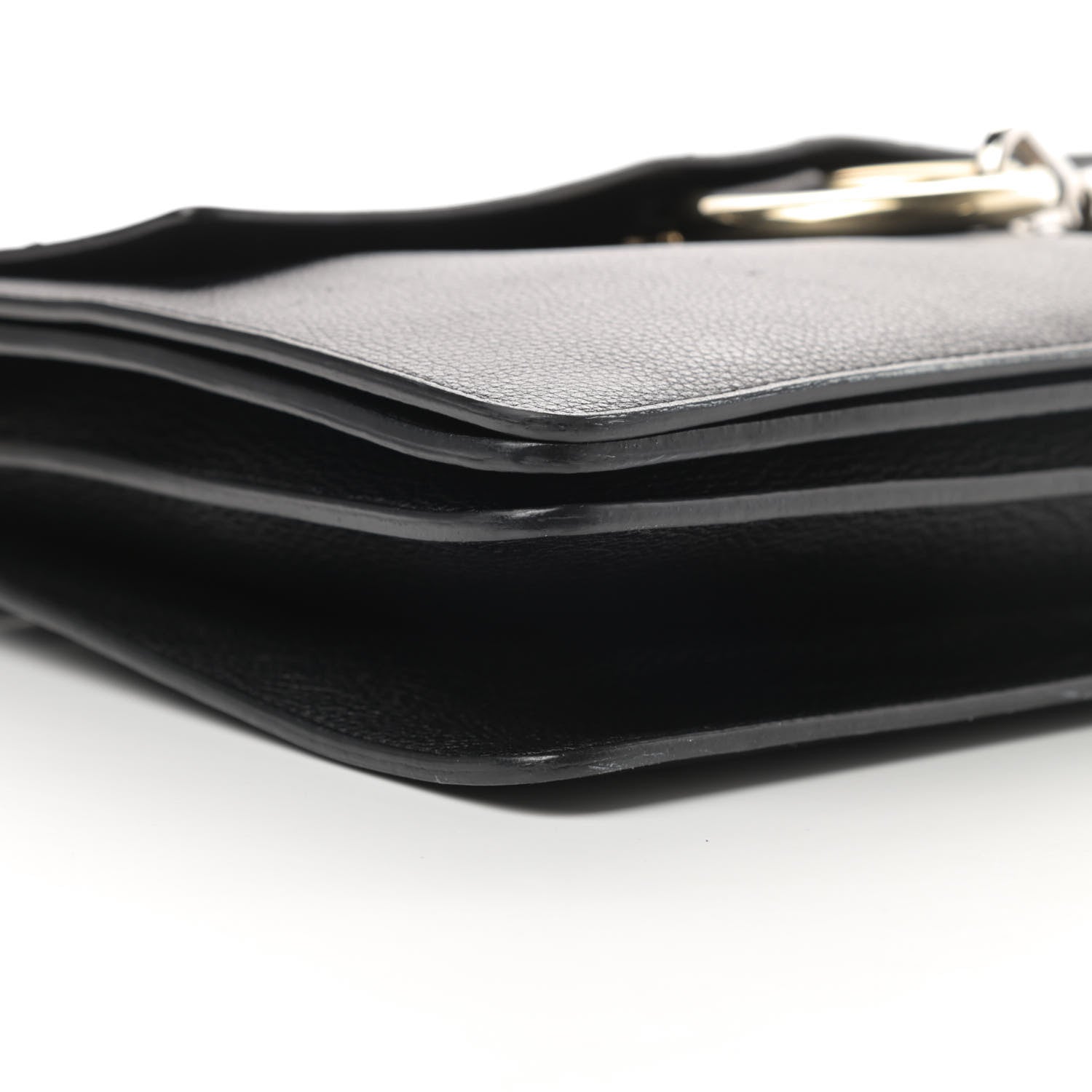 Chloe Calfskin Medium Faye Shoulder Bag Black 9 of 19