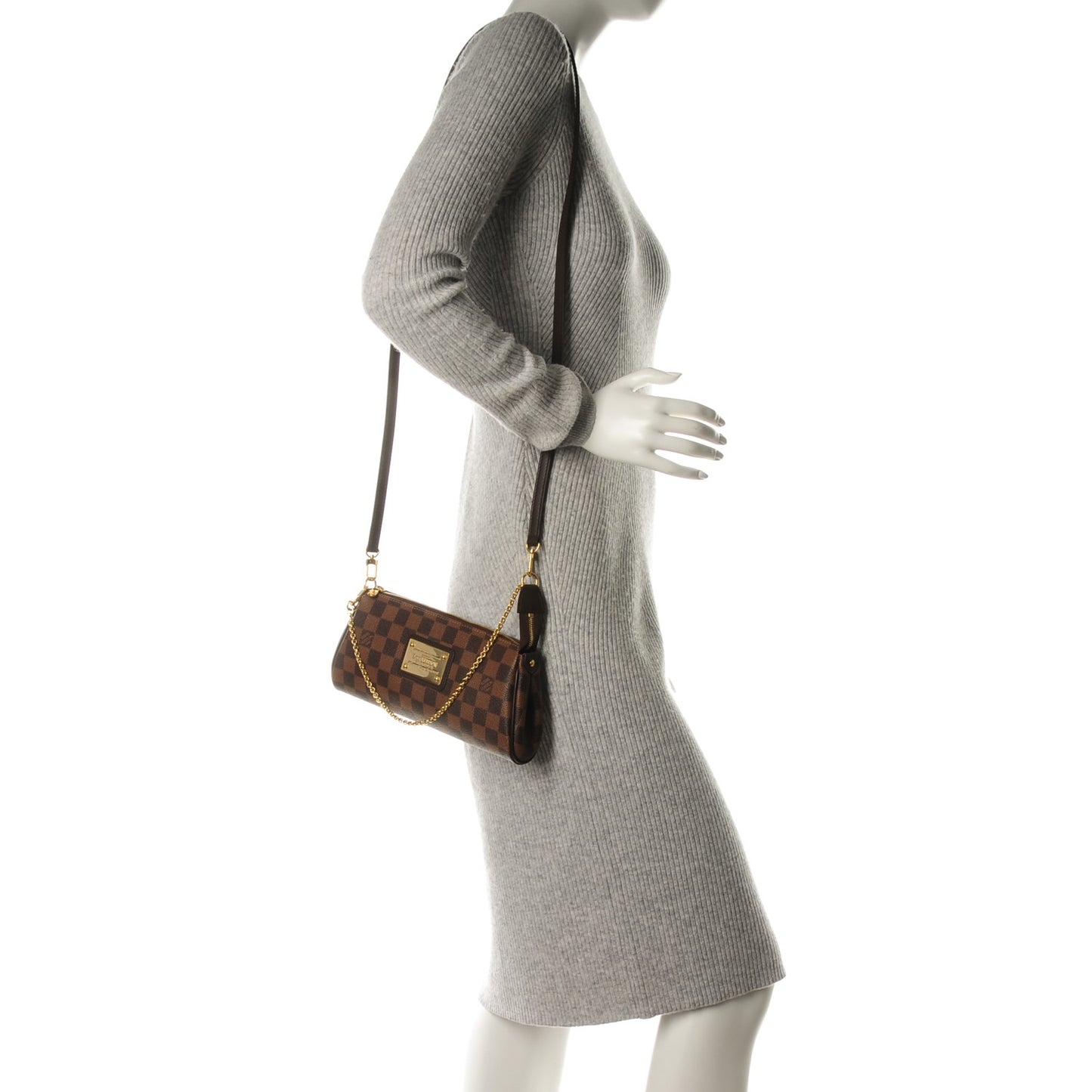 Damier Ebene Eva Clutch