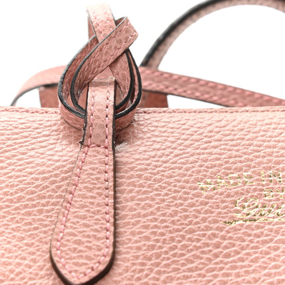 Gucci Dollar Calfskin Mini Swing Top Handle Bag Soft Pink 11 of 13