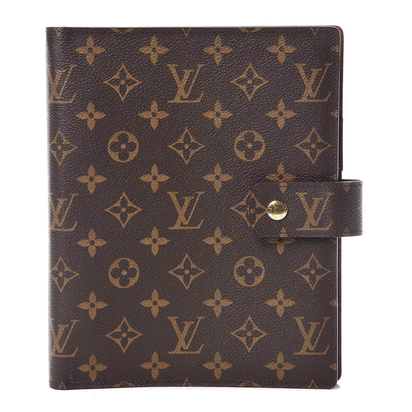 Monogram Large Ring Agenda Cover