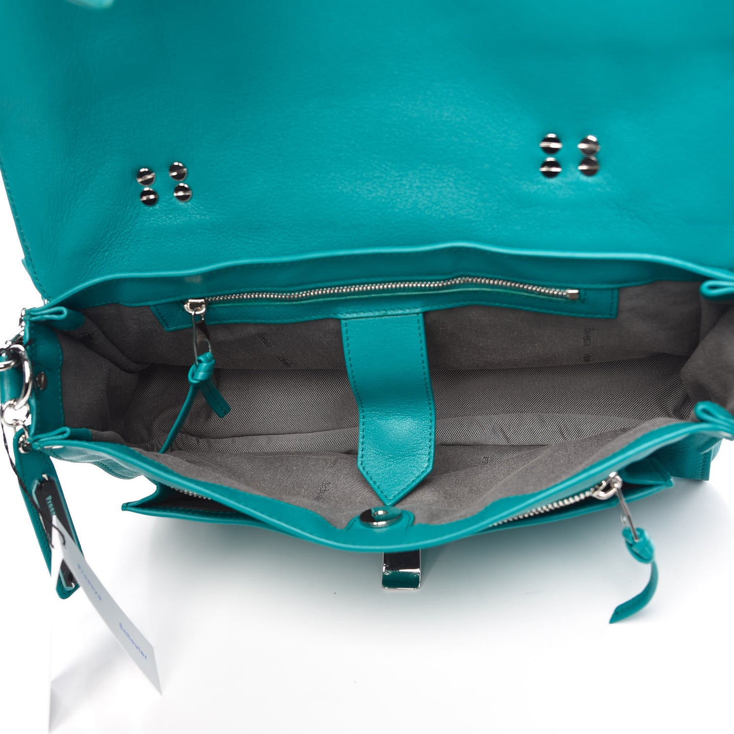 Lambskin PS1 Medium Satchel Emerald