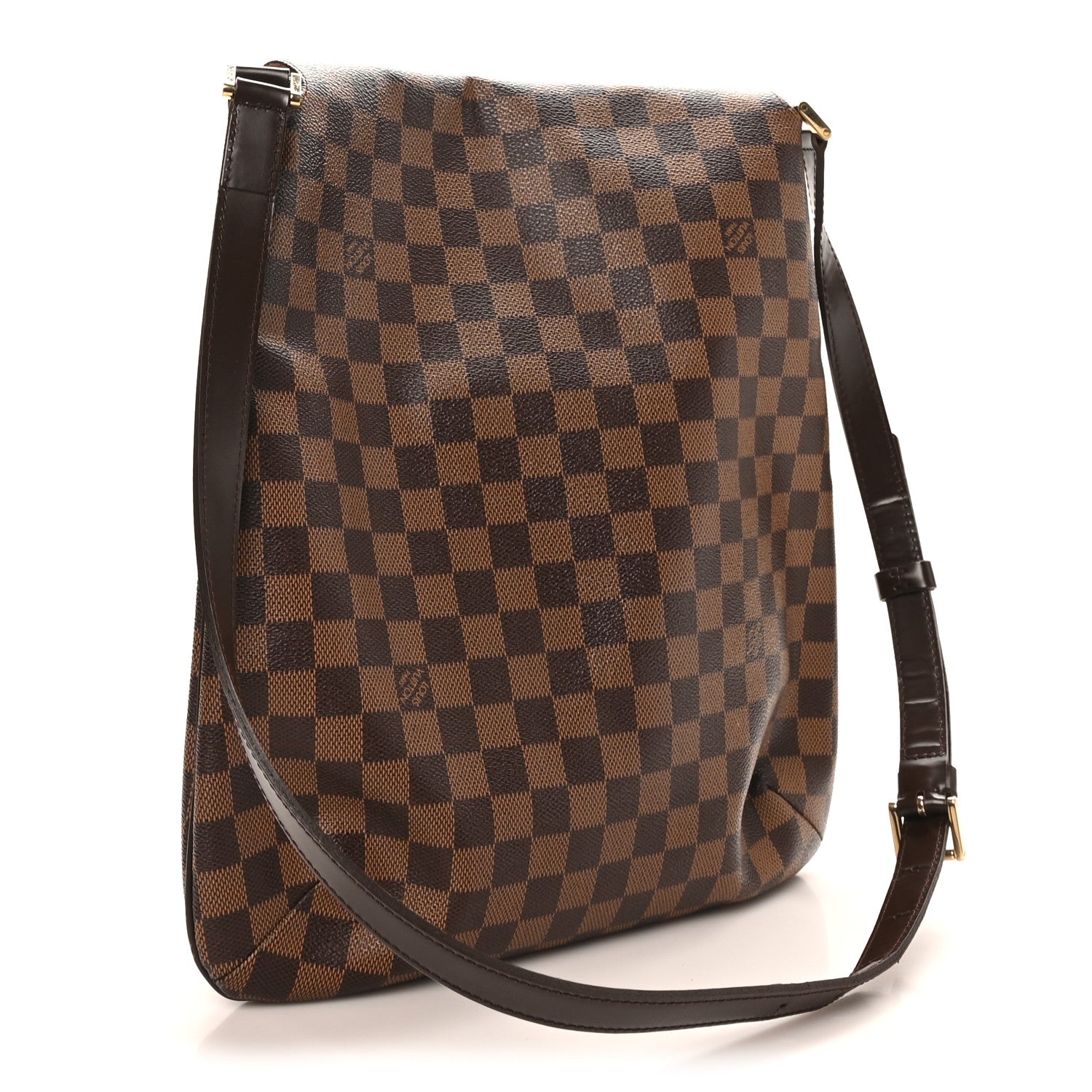 Louis Vuitton Damier Ebene Musette GM 3 of 10
