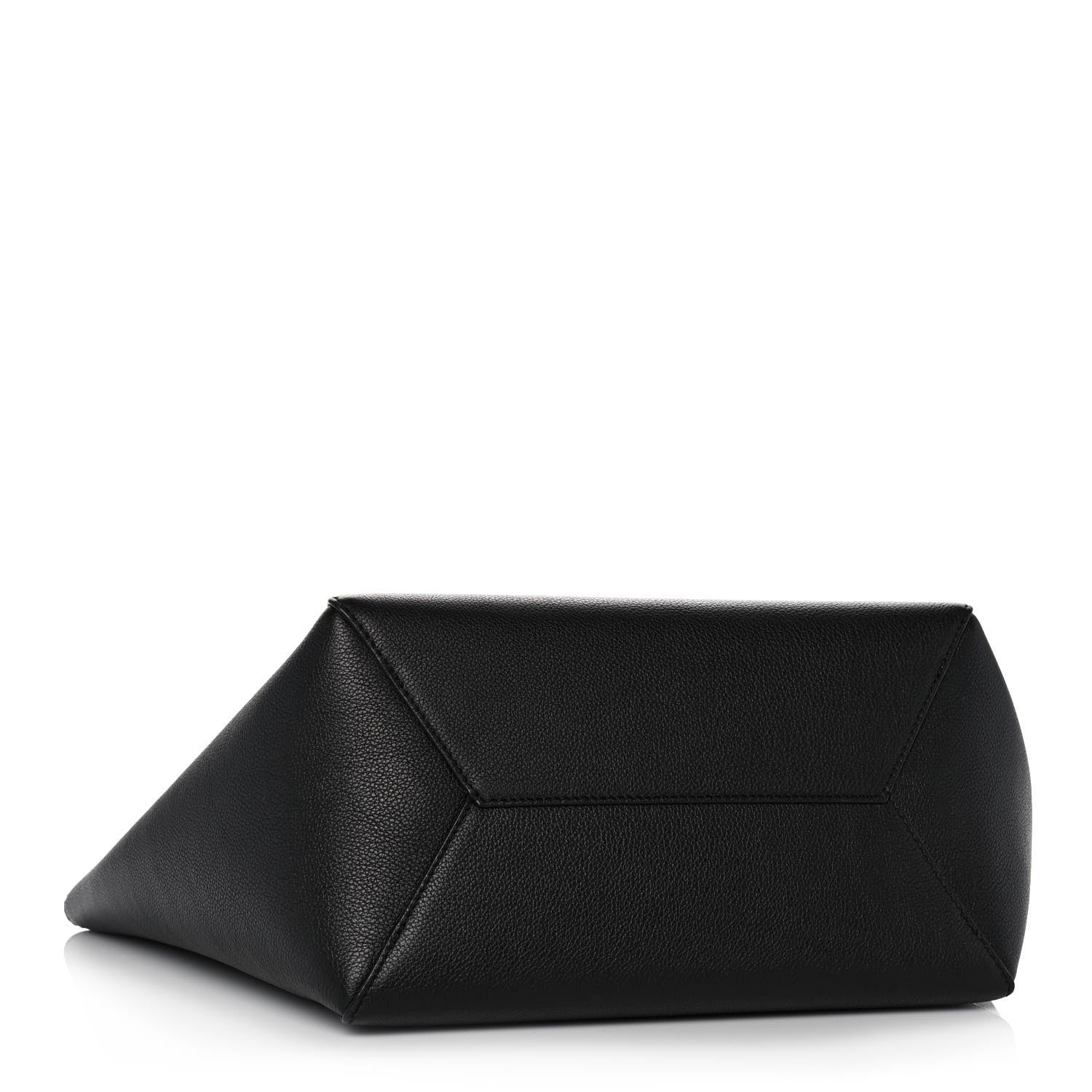 Louis Vuitton Calfskin Lockme Cabas Black 4 of 9