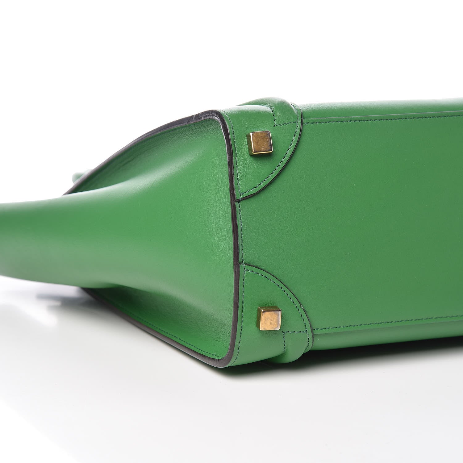 Celine Palmelato Calfskin Micro Luggage Grass 16 of 16