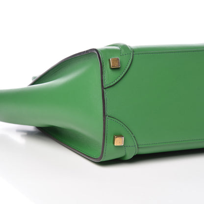 Celine Palmelato Calfskin Micro Luggage Grass 16 of 16