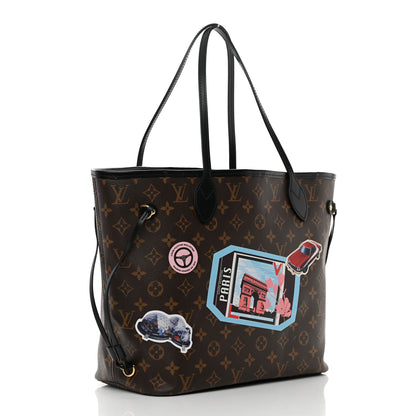 Louis Vuitton Monogram My LV World Tour Neverfull MM 4 of 19