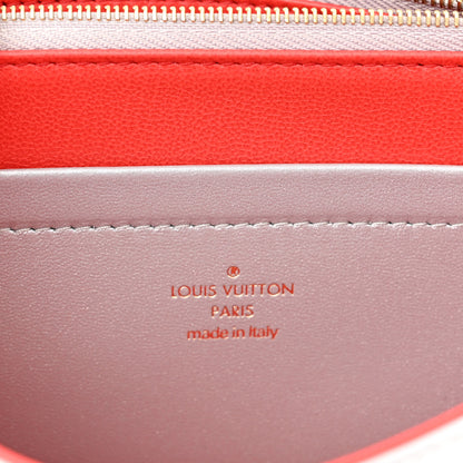Louis Vuitton Metallic Lambskin Embossed Monogram Pochette Coussin Silver 5 of 8